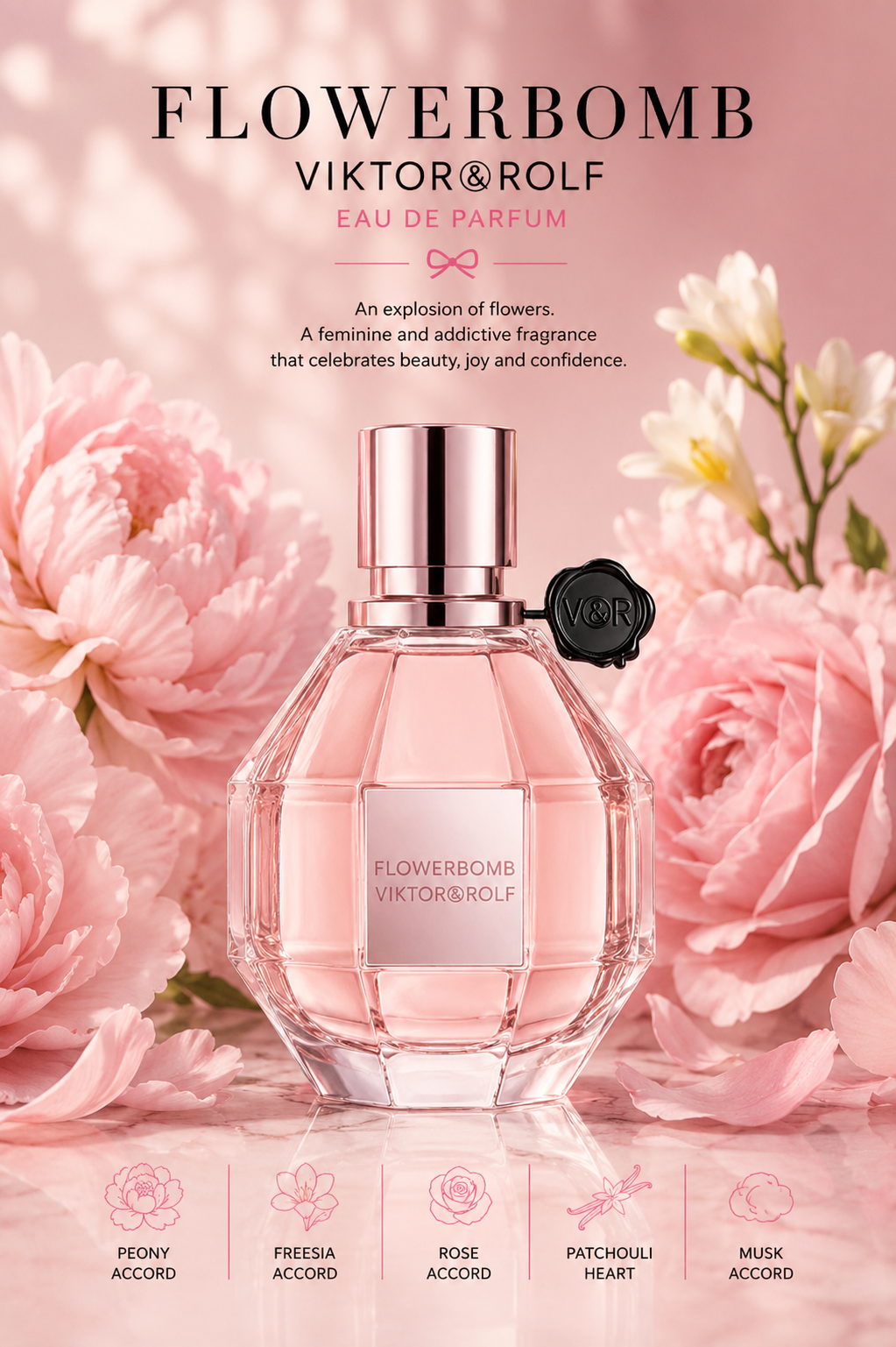 Flowerbomb — Viktor &amp; Rolf  Eau de Parfum · 3.4 oz / 100 ml