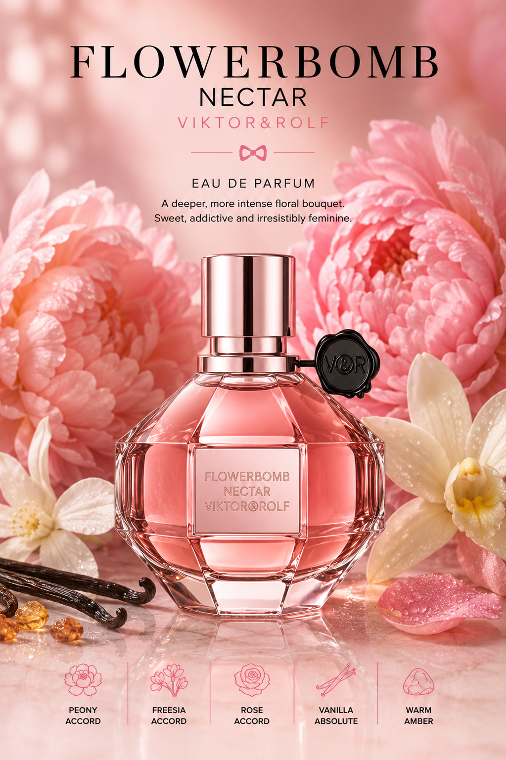 Flowerbomb Nectar — Viktor &amp; Rolf  Eau de Parfum · 3.0 oz / 90 ml