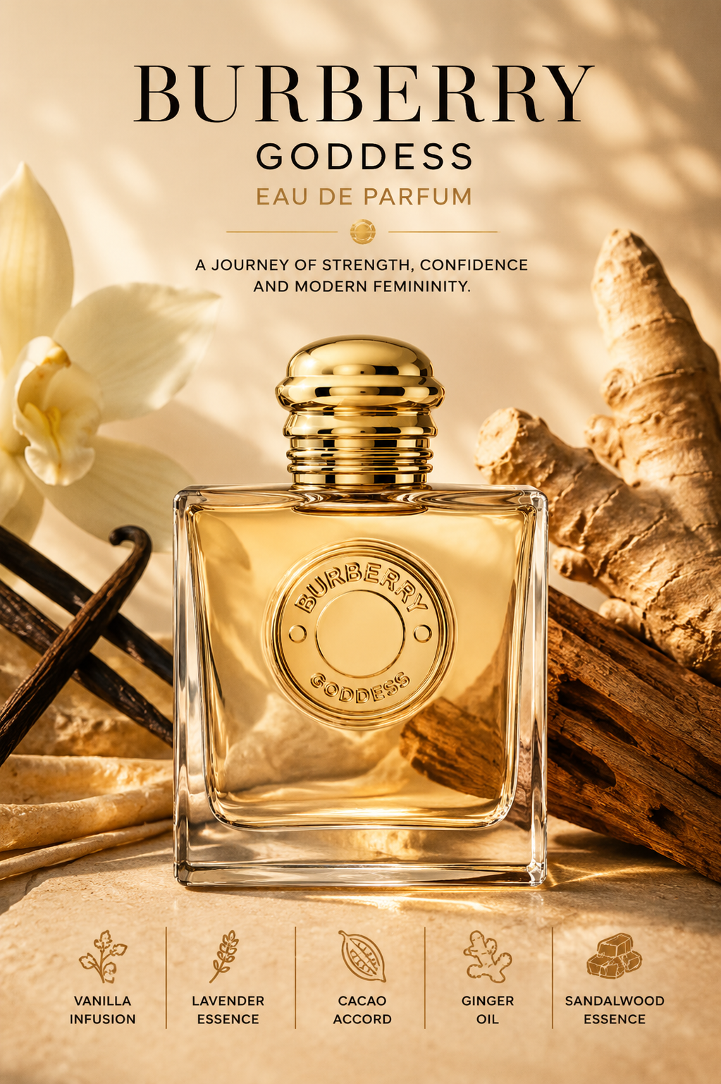 Burberry Goddess — Burberry  Eau de Parfum · 3.3 oz / 100 ml