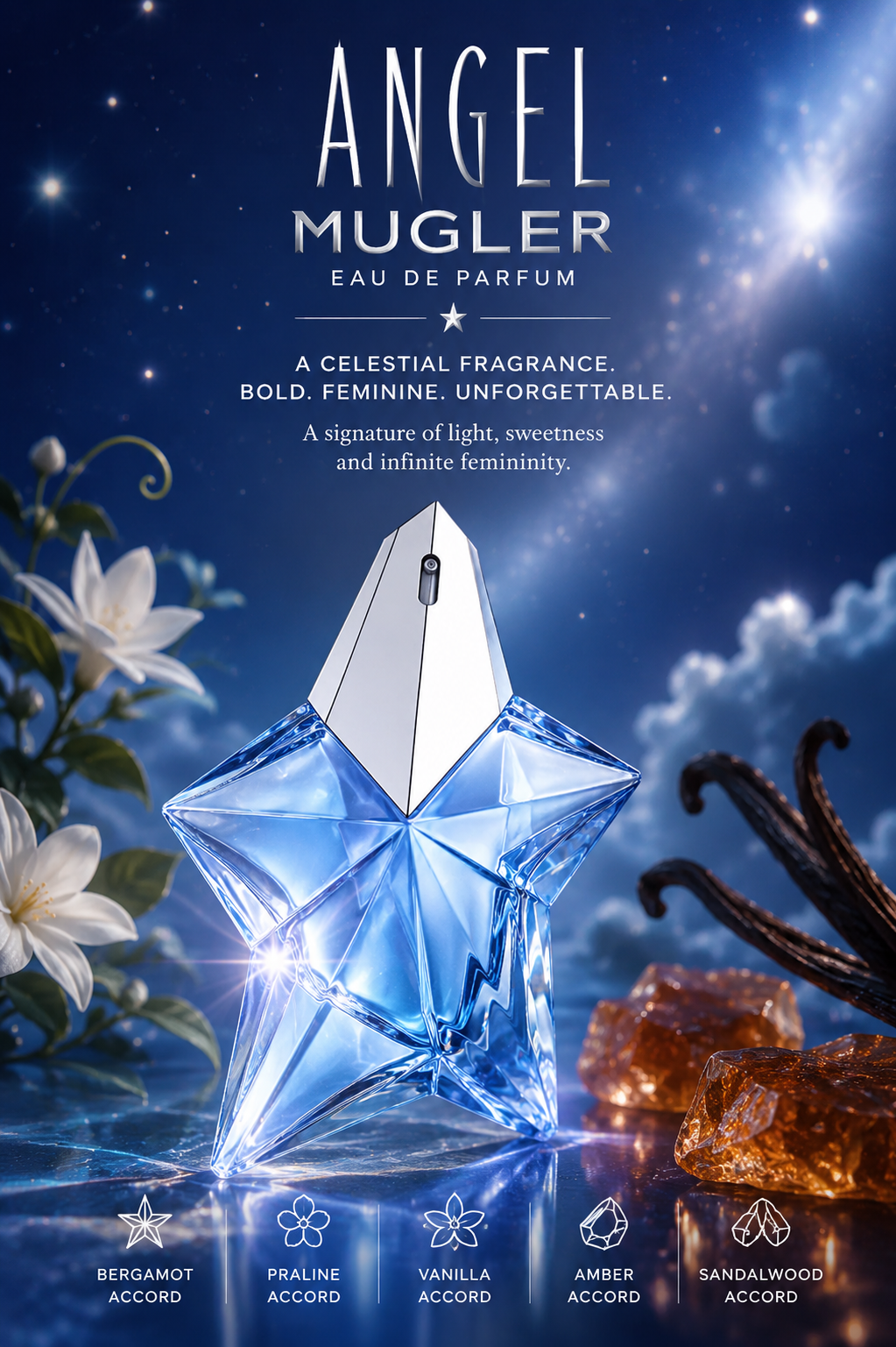 Angel — Mugler  Eau de Parfum · 3.4 oz / 100 ml