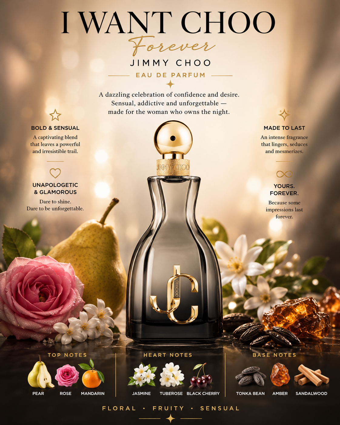 I Want Choo Forever — Jimmy Choo  Eau de Parfum · 3.3 oz / 100 ml