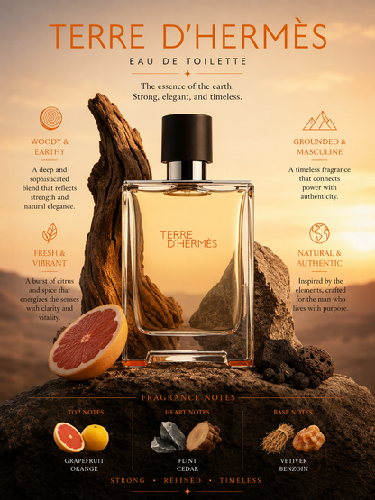Terre d’Hermès — Eau de Toilette Eau de Toilette · 3.4 oz / 100 ml