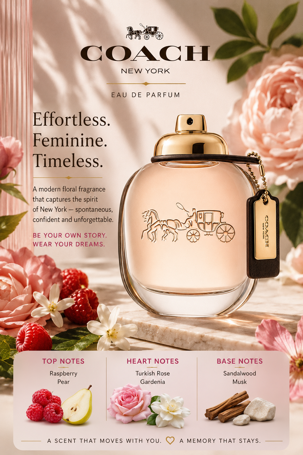 Coach New York – Eau de Parfum (3.0 oz / 90 ml)