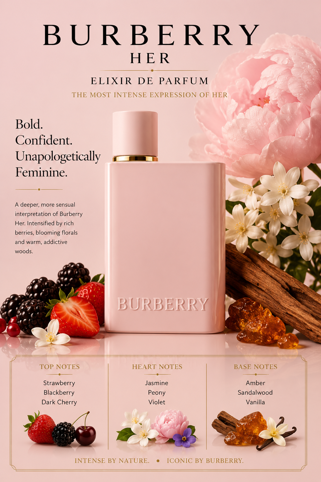 Burberry Her Elixir de Parfum — Burberry  Elixir de Parfum · 3.3 oz / 100 ml