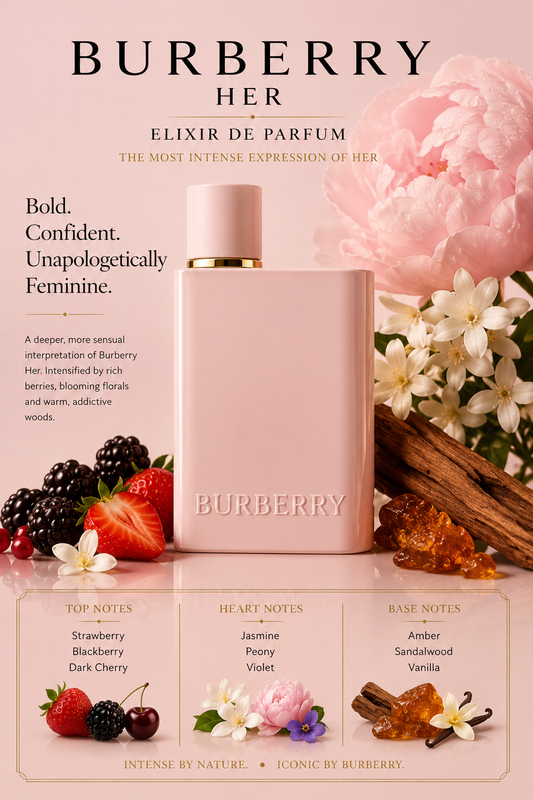 Burberry Her Elixir de Parfum — Burberry  Elixir de Parfum · 3.3 oz / 100 ml