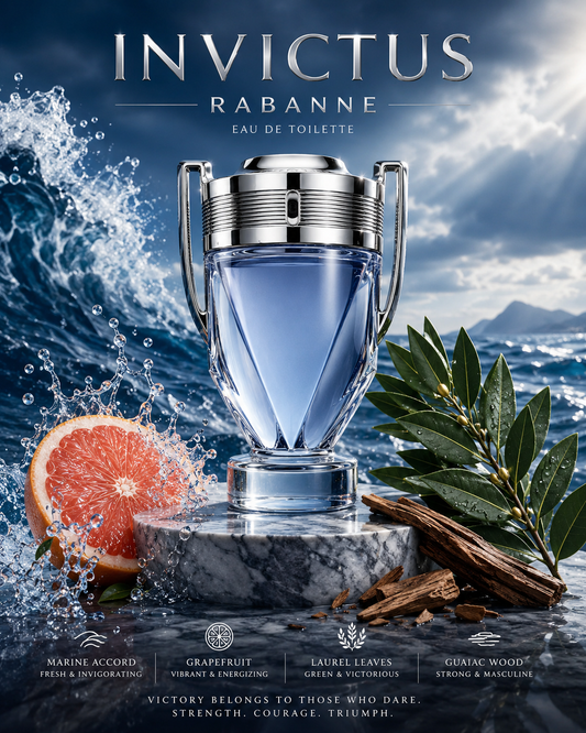 Invictus by Paco Rabanne – Eau de Toilette (3.4 oz / 100 ml)