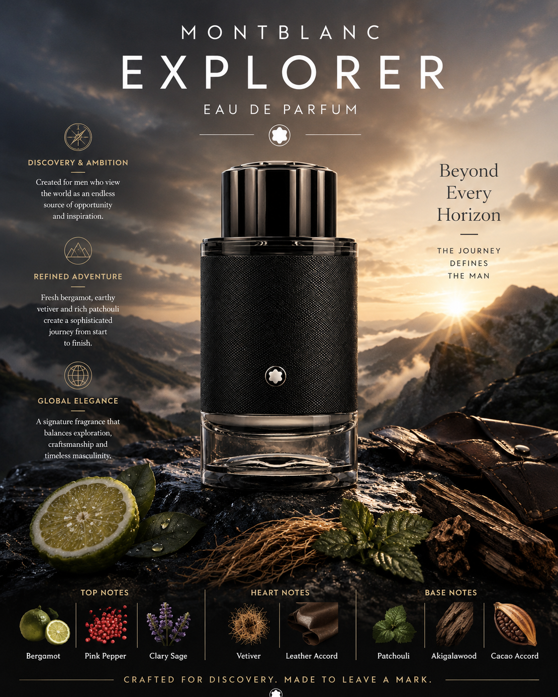 Montblanc Explorer – Eau de Parfum (3.3 oz / 100 ml)