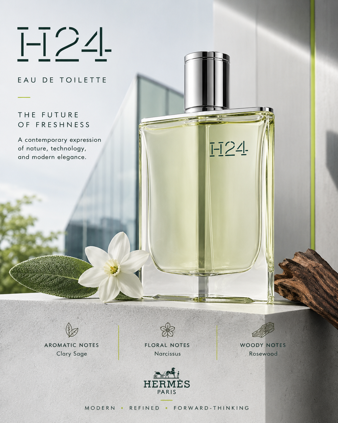 Hermès H24 — Eau de Toilette Eau de Toilette · 3.3 oz / 100 ml