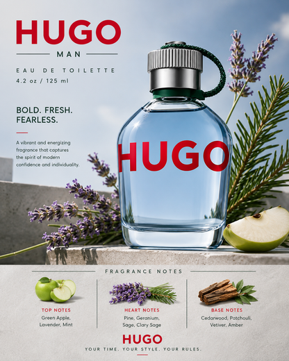 Hugo Man — Eau de Toilette Eau de Toilette · 4.2 oz / 125 ml