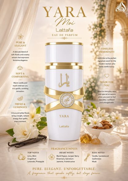 Lattafa – YARA Moi (Women) 3.4 oz Eau de Parfum