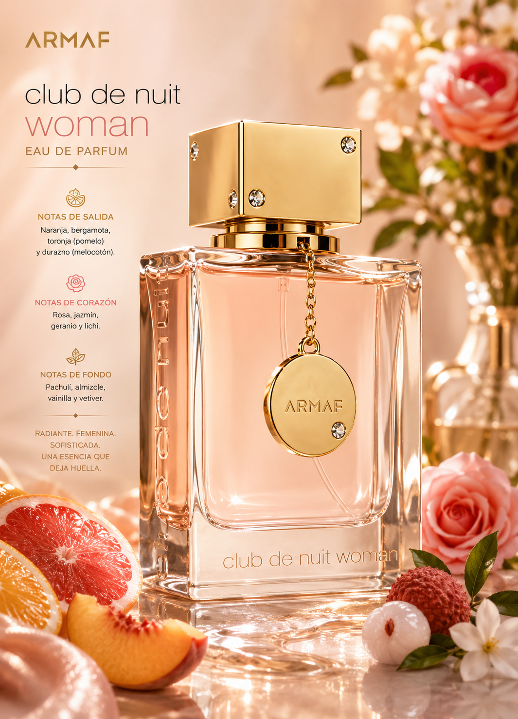 Armaf – Club de Nuit Woman 3.6 oz Eau de Parfum