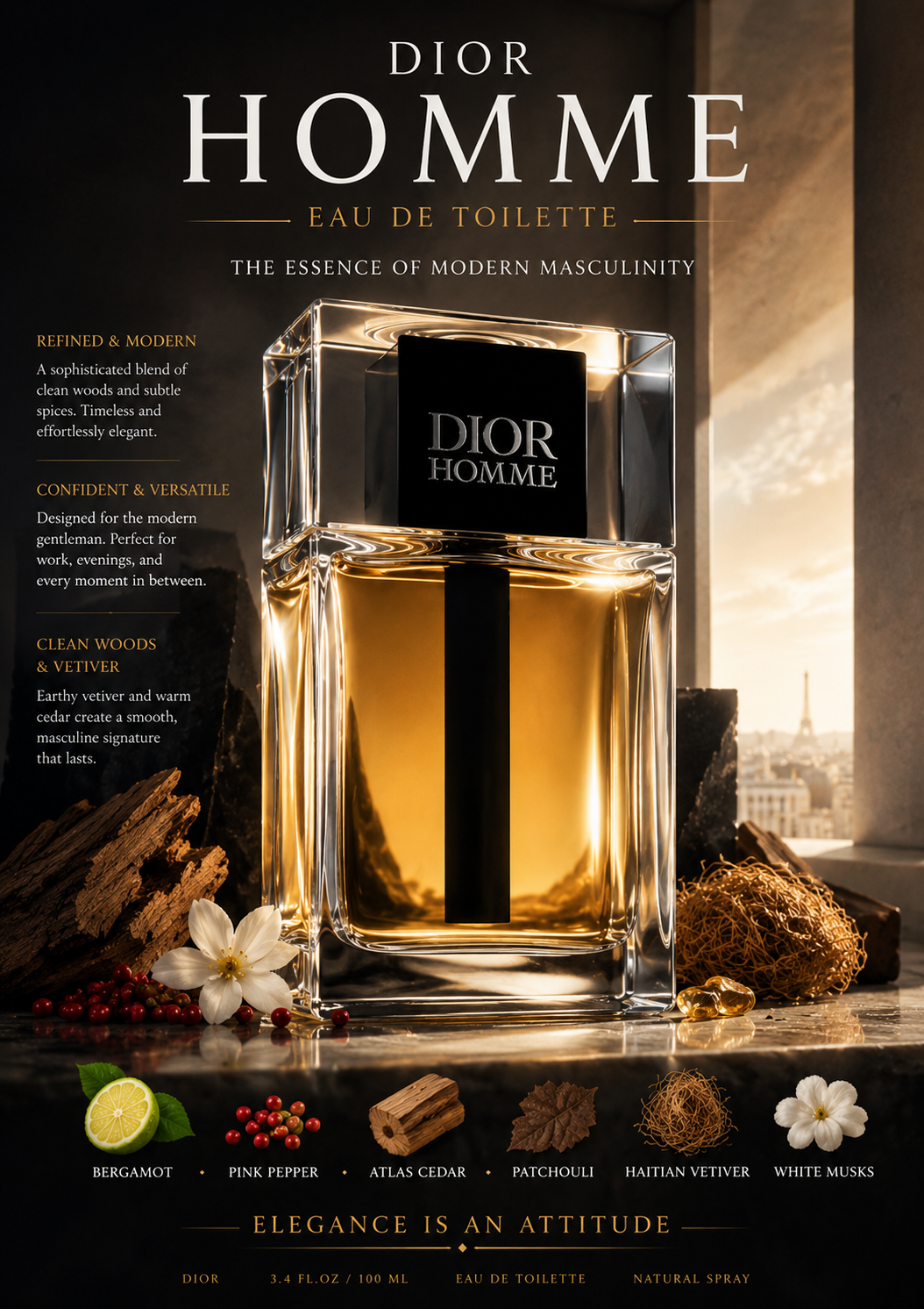 Dior Homme — Dior  Eau de Toilette · 3.4 oz / 100 ml