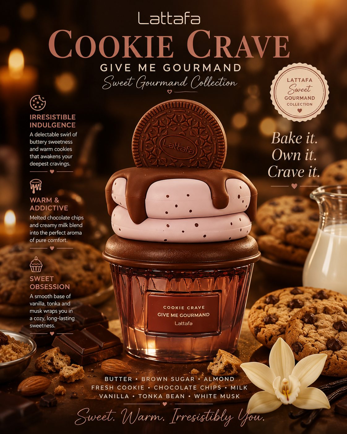 Give Me Gourmand – Cookie Crave (Women) 2.53 oz Eau de Parfum