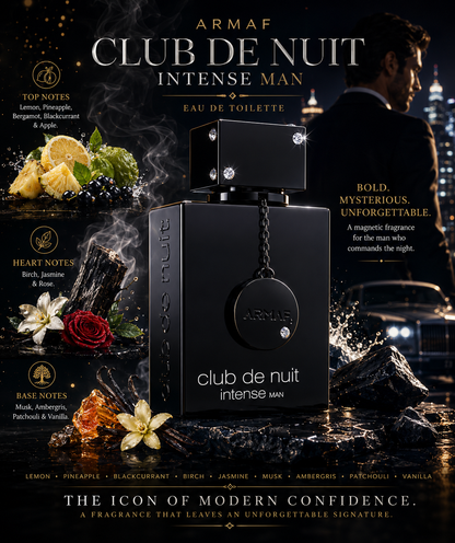 Armaf – Club de Nuit Intense Man – 3.6 oz Eau de Toilette