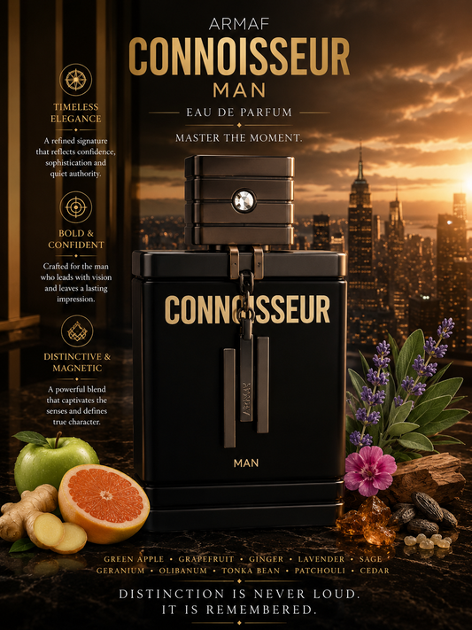 Armaf – Connoisseur – Eau de Parfum (3.4 oz / 100 ml)