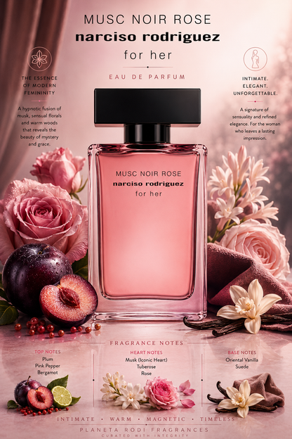 Narciso Rodriguez For Her Musc Noir Rose — Narciso Rodriguez Eau de Parfum · 3.3 oz / 100 ml