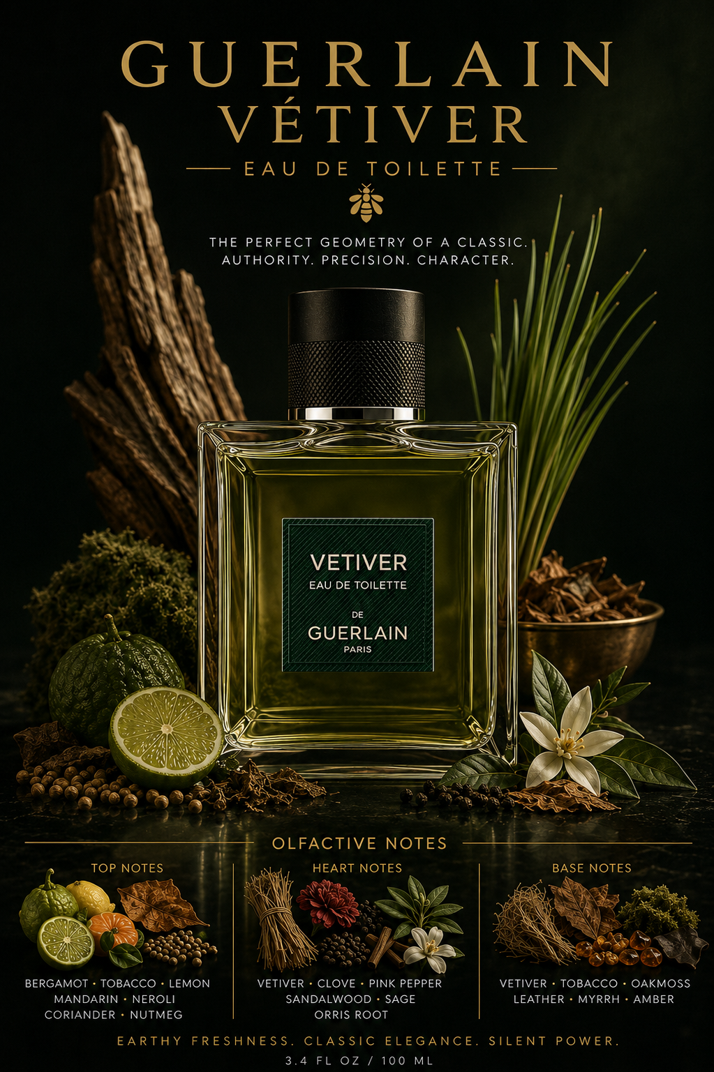 Guerlain Vétiver — Guerlain  Eau de Toilette · 5.0 fl oz / 150 ml