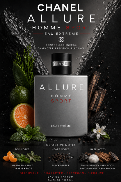 Chanel Allure Homme Sport Eau Extrême — Chanel  Eau de Parfum · 3.4 fl oz / 100 ml