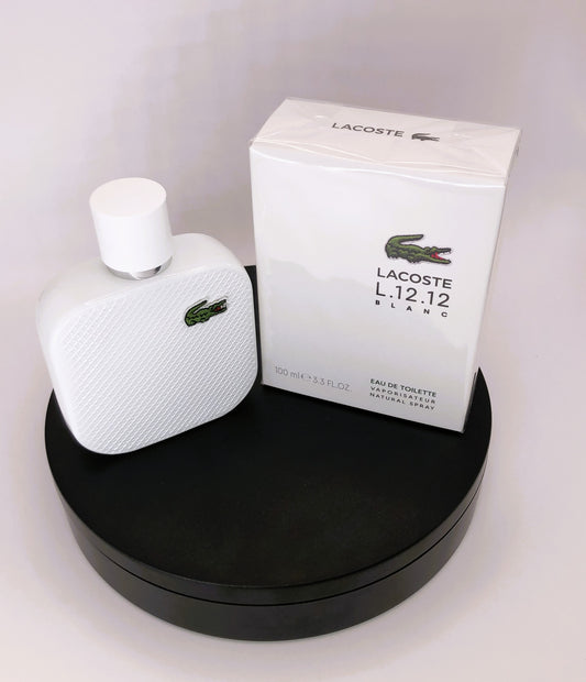 Lacoste Blanc (White) – Eau de Toilette (3.3 oz / 100 ml)