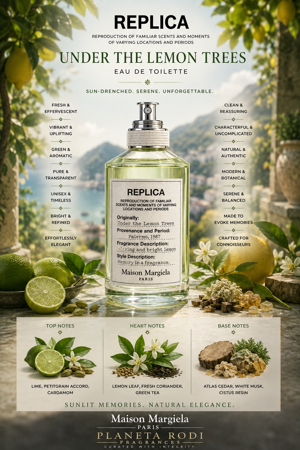 Maison Margiela REPLICA Under the Lemon Trees — Maison Margiela Eau de Toilette · 3.4 oz / 100 ml