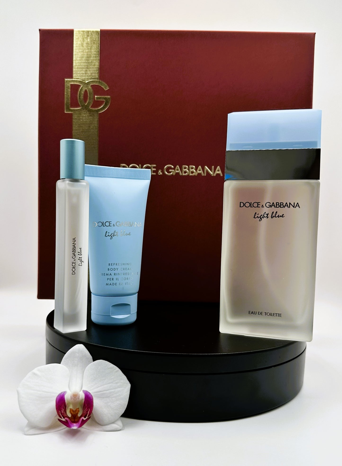 Dolce & Gabbana – Light Blue (Women) – 3-Piece Gift Set