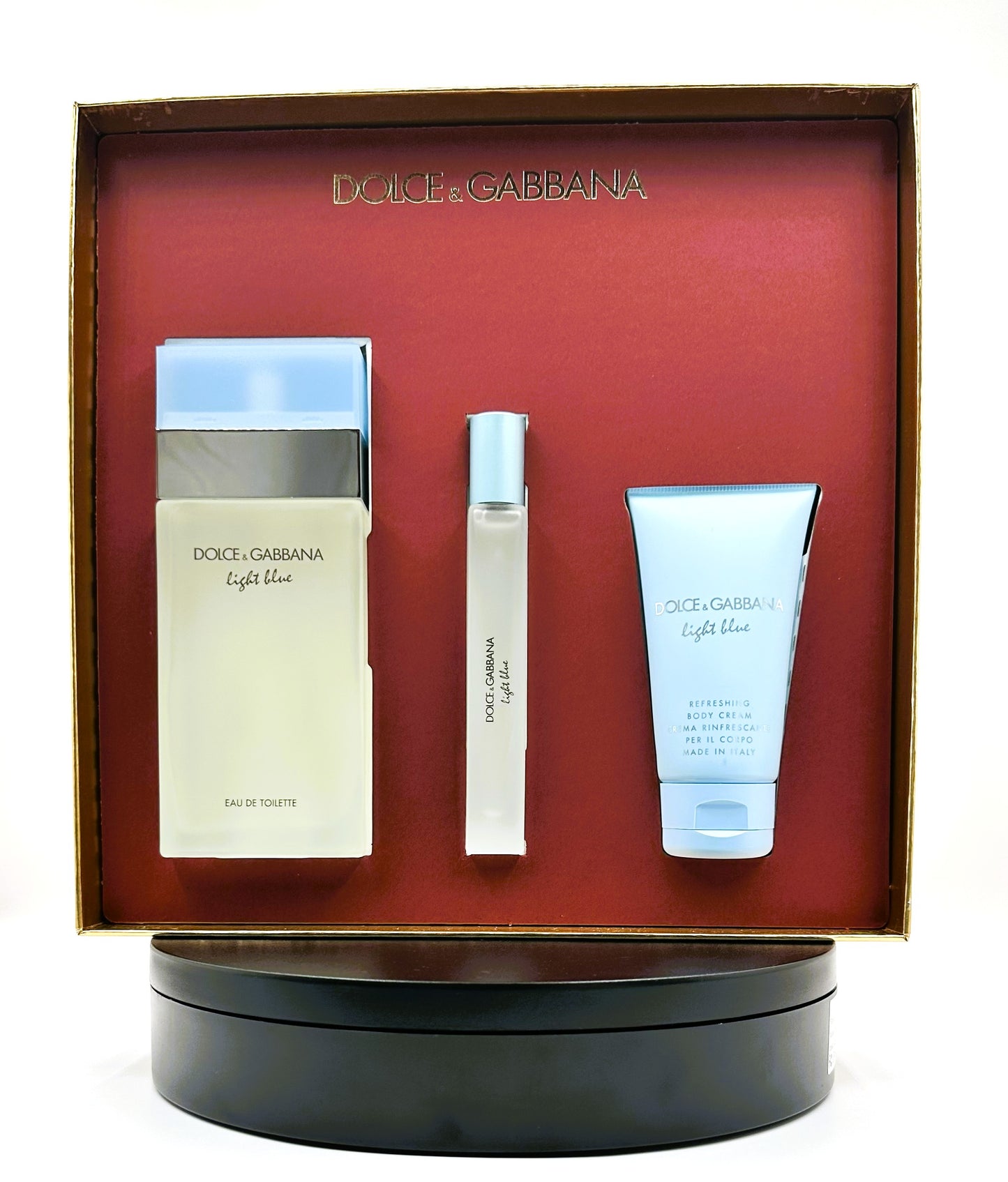 Dolce & Gabbana – Light Blue (Women) – 3-Piece Gift Set