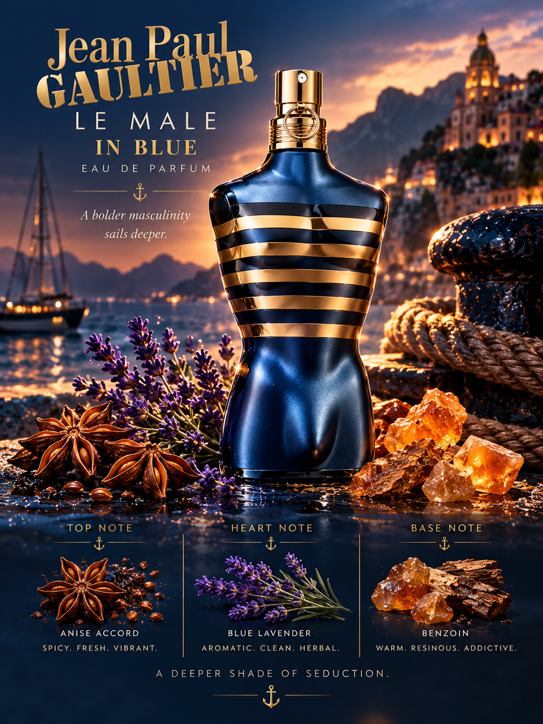 Le Male in Blue — Jean Paul Gaultier Eau de Parfum