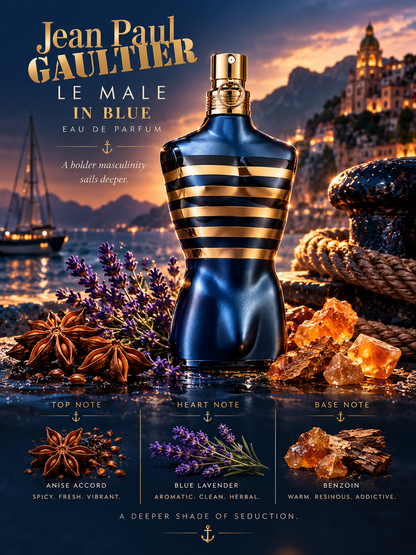 Le Male in Blue — Jean Paul Gaultier Eau de Parfum