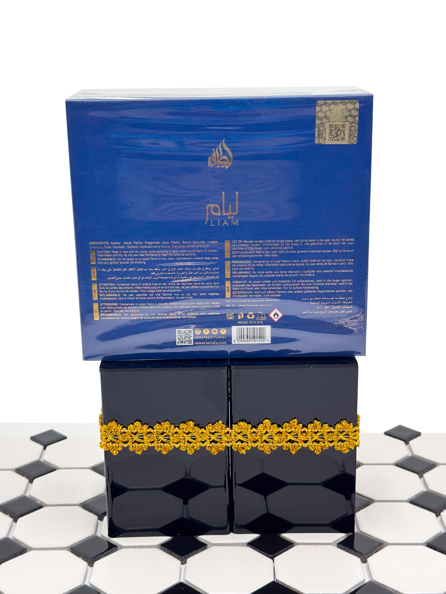 Lattafa – Liam Blue – 3.4 oz Eau de Parfum (Men)