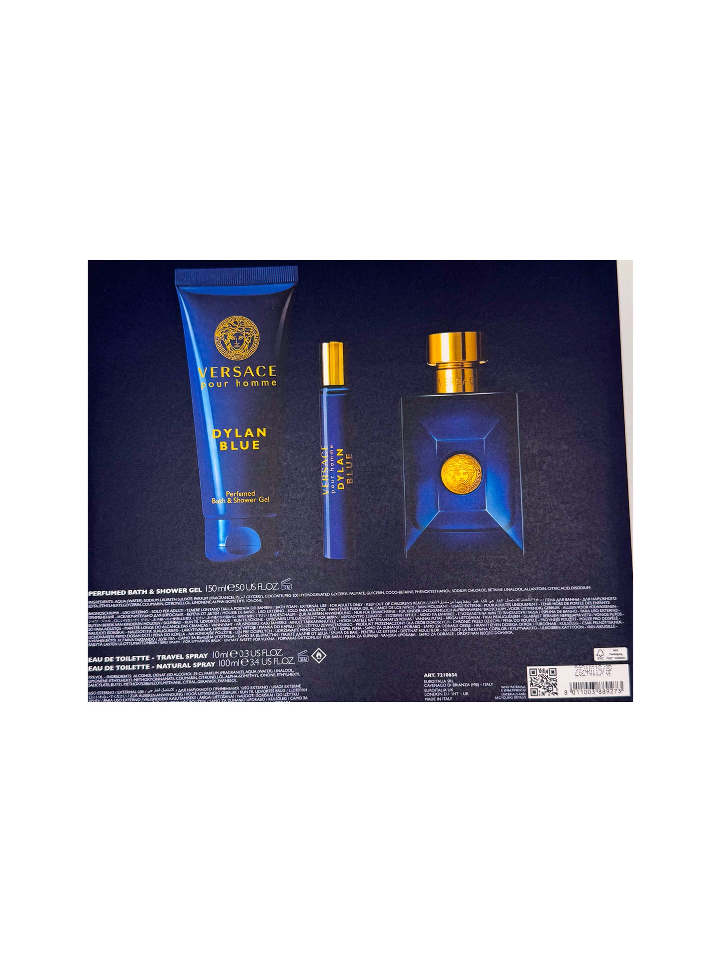 Versace – Dylan Blue Gift Set (Men) - 3-Piece Set