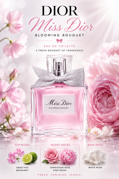 Miss Dior Blooming Bouquet — Dior  Eau de Toilette · 3.4 fl oz / 100 ml