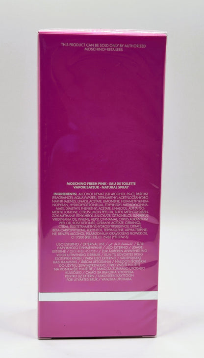 Moschino Pink Fresh Couture — Eau de Toilette