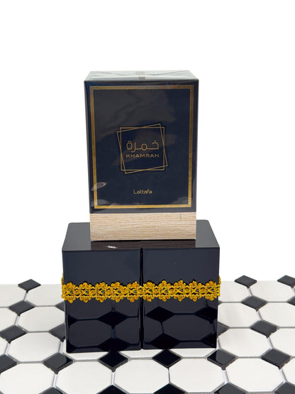 Lattafa – Khamrah – Eau de Parfum (3.4 oz / 100 ml)