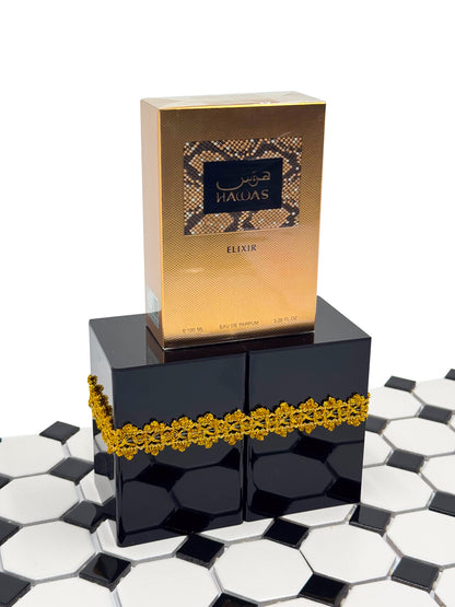 Rasasi – Hawas Elixir for Men – Eau de Parfum (3.38 oz / 100 ml)