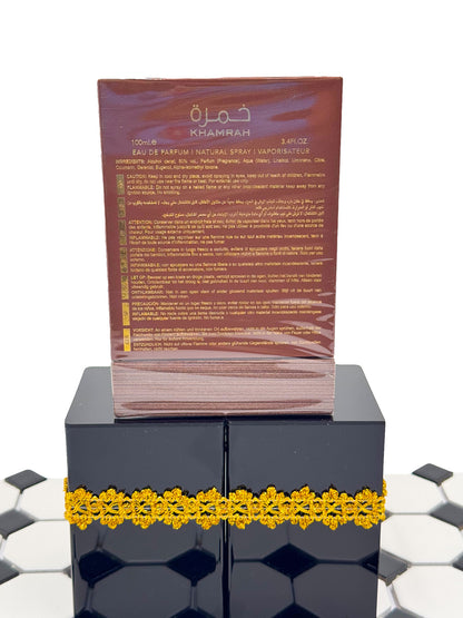 Lattafa – Khamrah Qahwa – Eau de Parfum (3.4 oz / 100 ml)