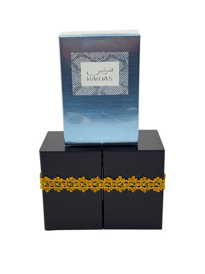 Rasasi – Hawas Ice for Men – Eau de Parfum (3.38 oz / 100 ml)