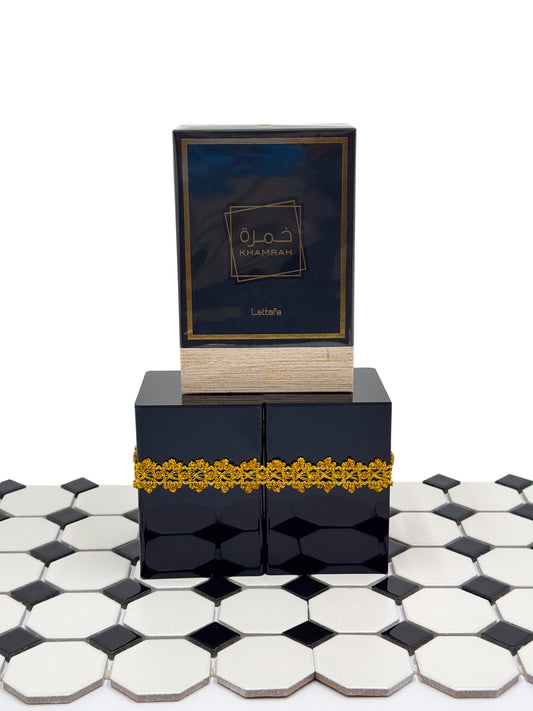 Lattafa – Khamrah – Eau de Parfum (3.4 oz / 100 ml)