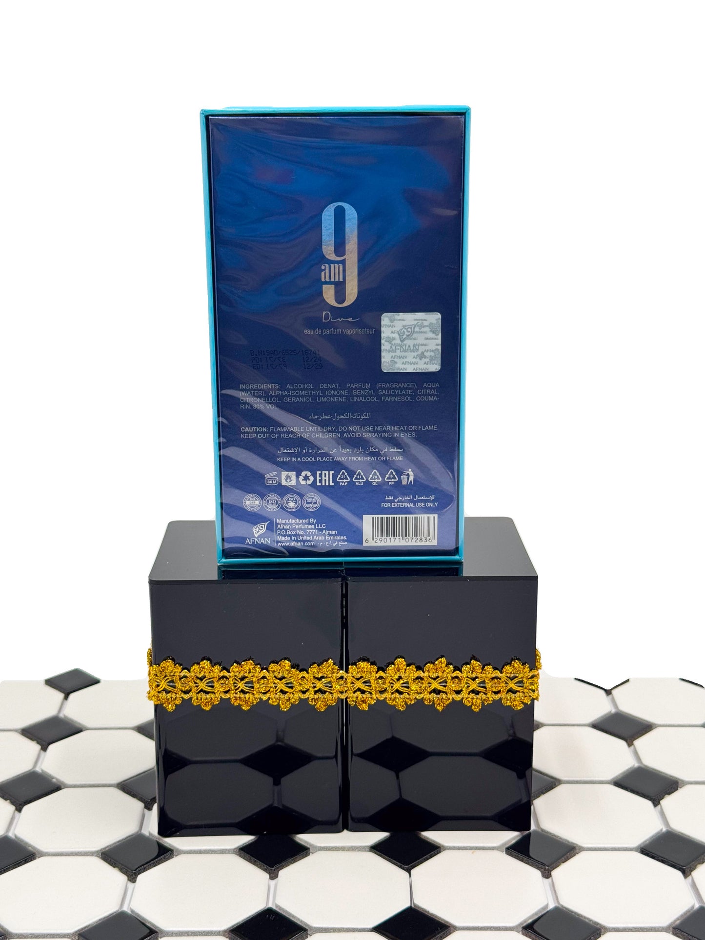 Afnan – 9AM Dive – Eau de Parfum (3.4 oz / 100 ml)