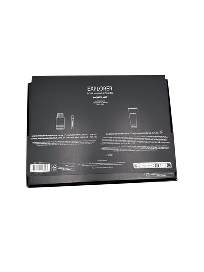 Montblanc – Explorer Gift Set (Men) — 3-Piece Set