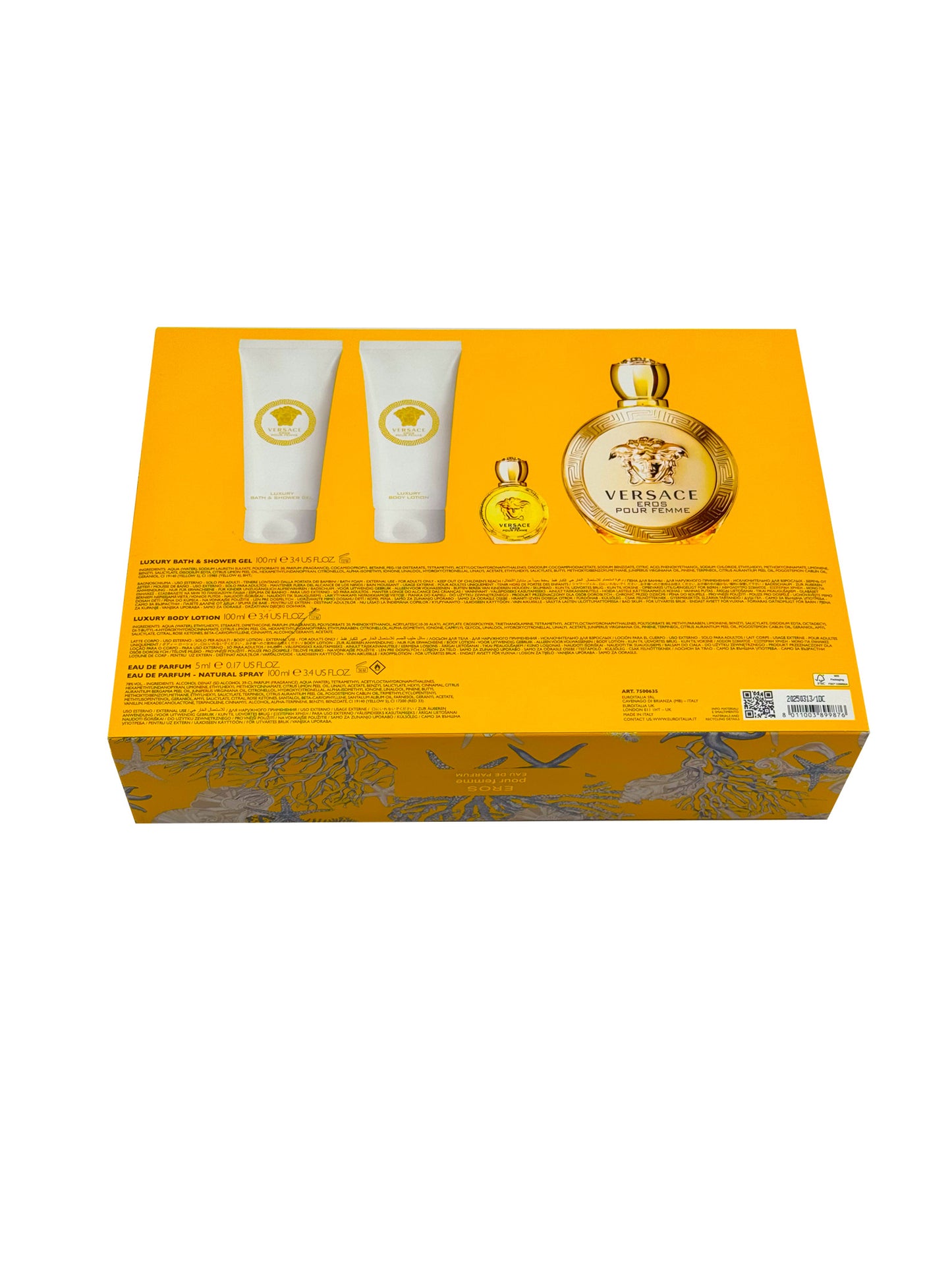 Versace – Eros Pour Femme Gift Set (Women)