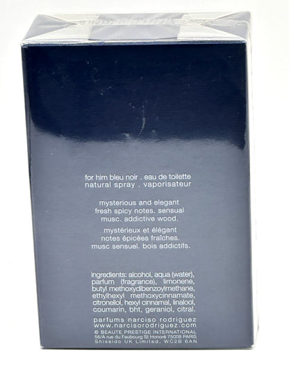 For Him Bleu Noir — Narciso Rodriguez  Eau de Toilette · 3.3 oz / 100 ml