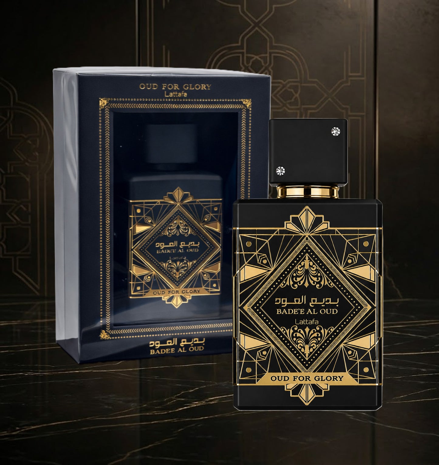 Lattafa – Oud for Glory (Bade’e Al Oud) Eau de Parfum — 3.4 oz / 100 ml