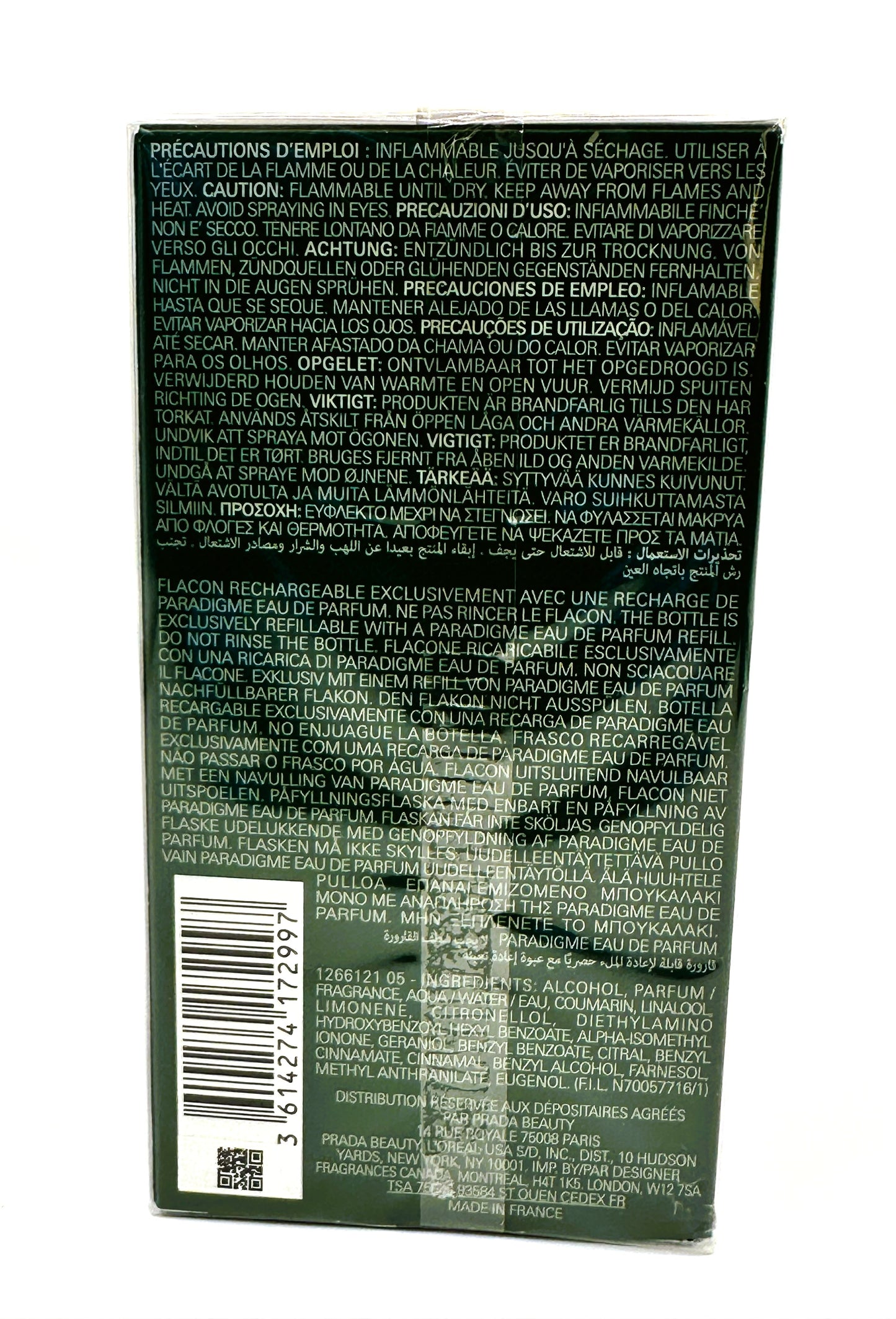 Prada Paradigme — Prada  Eau de Parfum · 3.4 oz / 100 ml