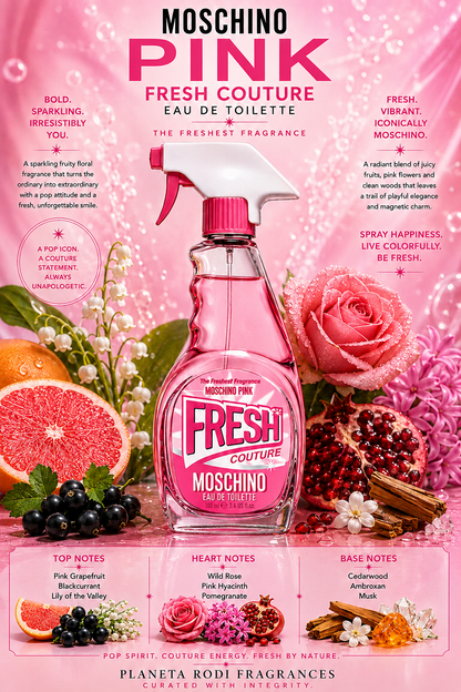 Moschino Pink Fresh Couture — Eau de Toilette