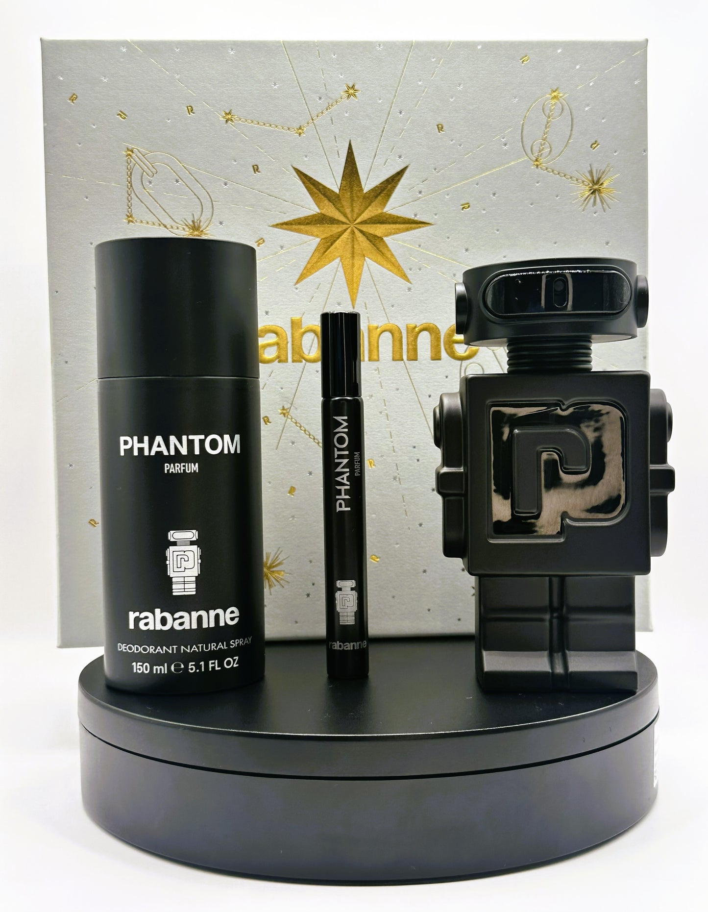 Rabanne Phantom Parfum Gift Set — Rabanne  3-Piece Parfum Gift Set