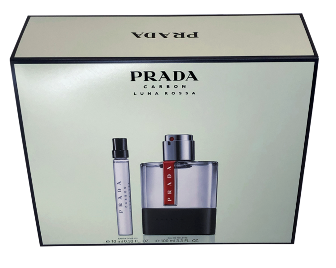 Prada Luna Rossa Carbon — Gift Set (Men)  Eau de Toilette · 2-Piece Set
