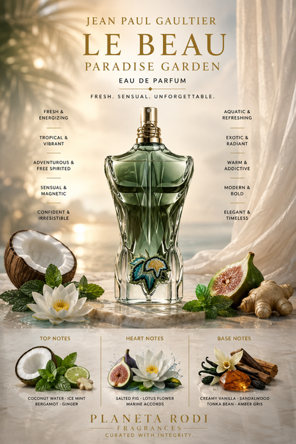 Jean Paul Gaultier Le Beau Paradise Garden — Jean Paul Gaultier Eau de Parfum · 4.2 oz / 125 ml