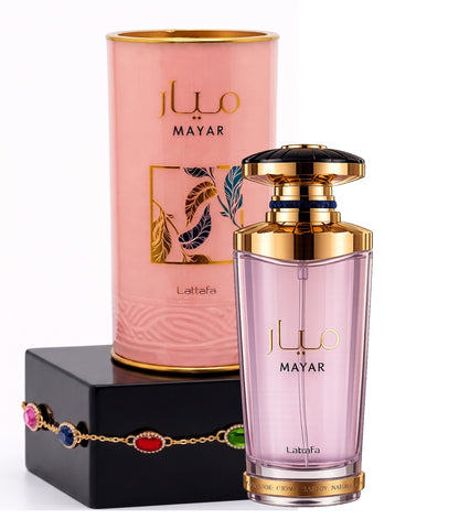 Lattafa – Mayar (Women) Eau de Parfum – 3.4 oz / 100 ml 
