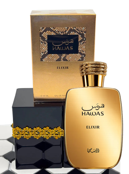 Rasasi – Hawas Elixir for Men – Eau de Parfum (3.38 oz / 100 ml)