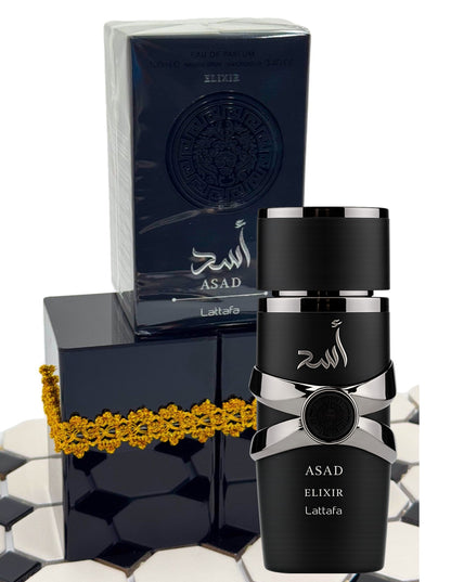 Lattafa – Asad Elixir – 3.4 oz Eau de Parfum (Men)